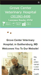 Mobile Screenshot of grovecentervet.evetsites.net